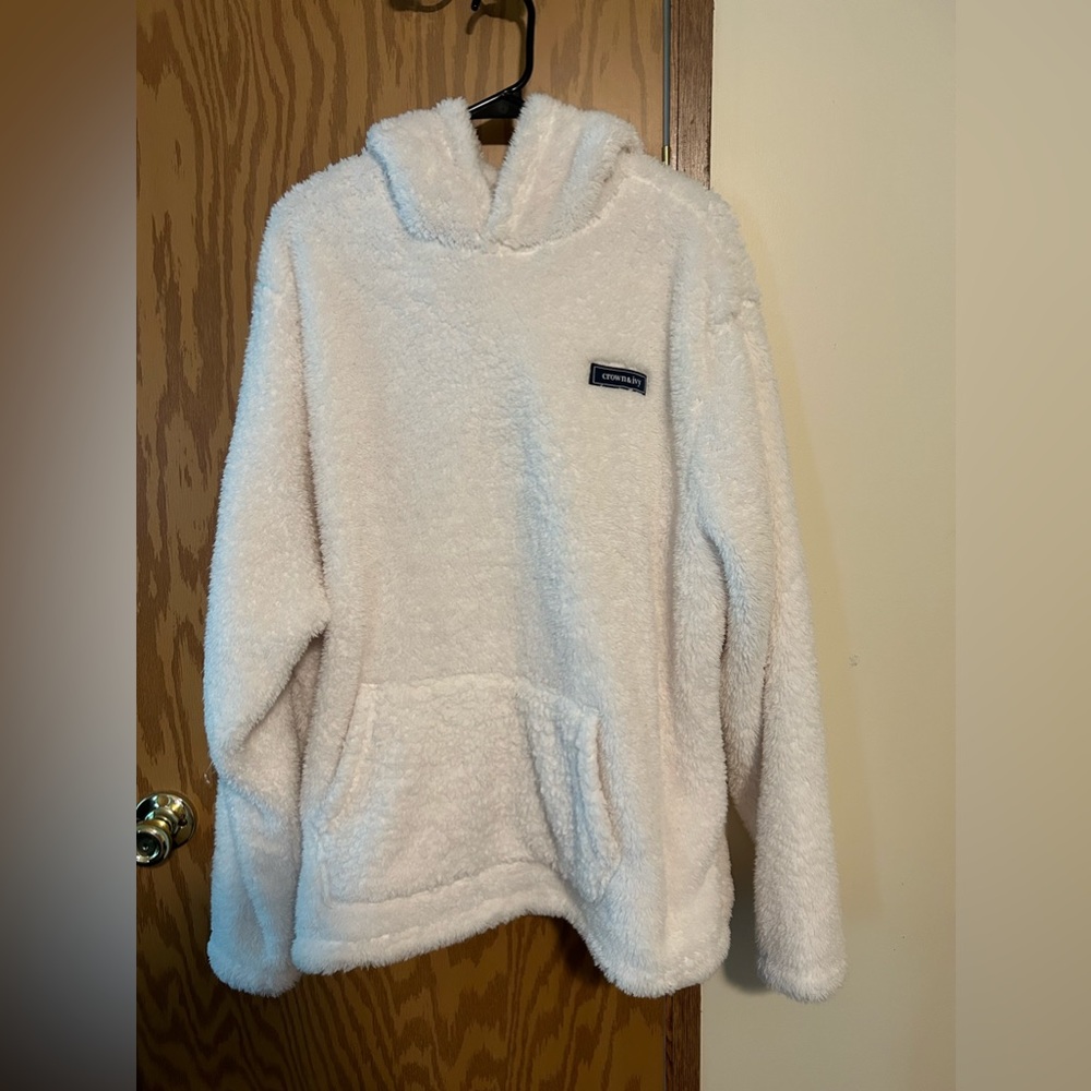 Crown and Ivy Sherpa Hoodie